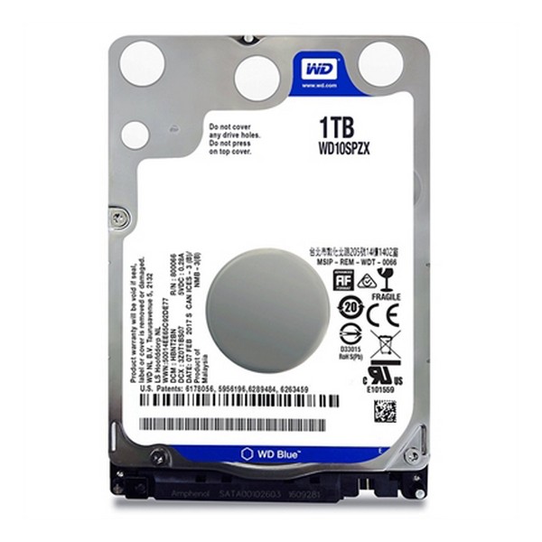 Hard Drive Western Digital WD10SPZX 1 TB 2&comma;5” SATA III