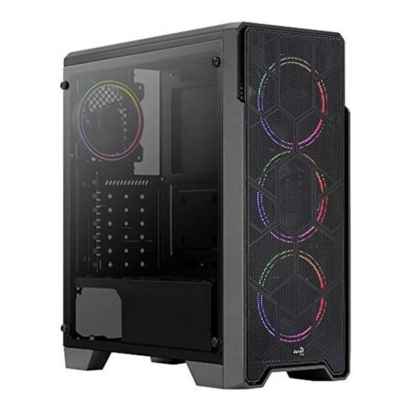 Micro ATX / Mini ITX / ATX MIDtower Case Aerocool Ore Saturn RGB USB 3.2 Black