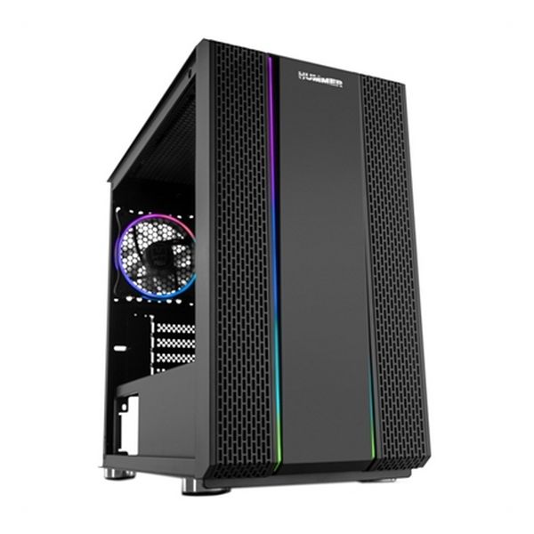 ATX Mini-tower Box Case NOX Hummer Fusion RGB LED Black